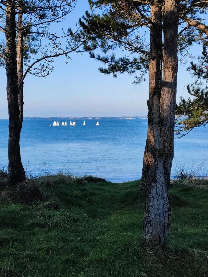 Le 3 Appartement Vue Mer Avec Jardin 100M De La Plage Et De La Thalasso Concarneau Exterior photo